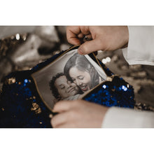 Load image into Gallery viewer, Double sided sequin photo purse
