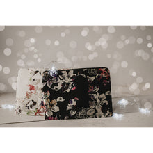 Load image into Gallery viewer, Colorful floral photo purse in ivory and black
